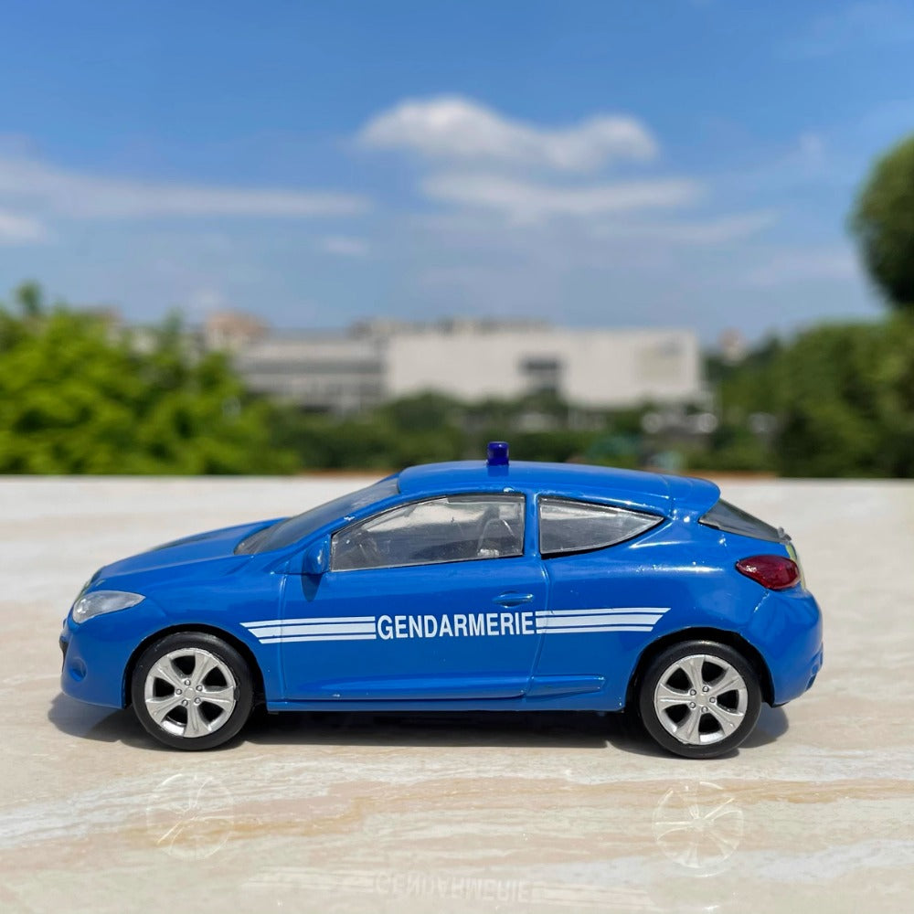 1/43 Scale Renault Megane Police Car Diecast Model