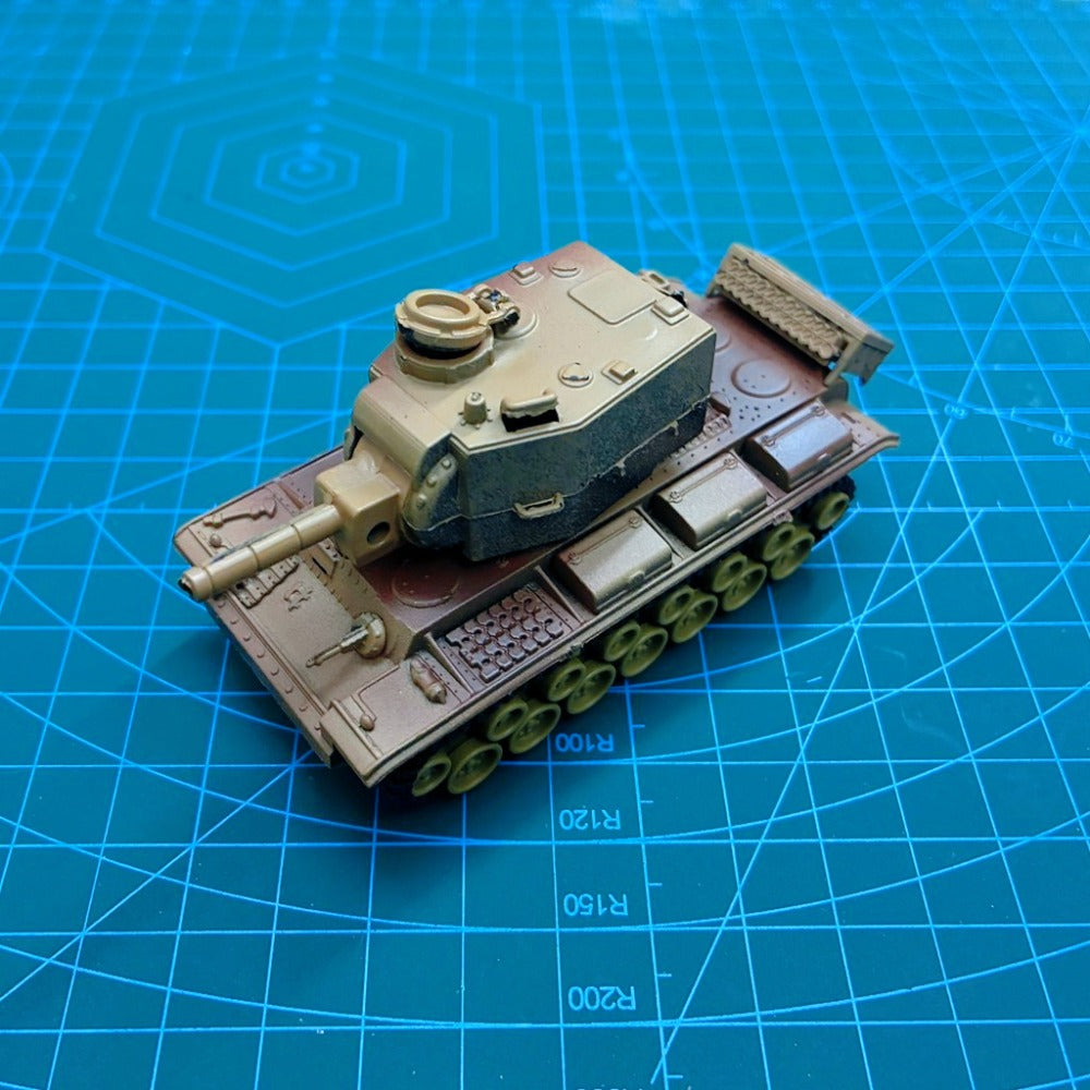 1/72 Scale Kliment Voroshilov KV-2 Soviet Heavy Artillery Tank Pre-built Plastic Collectible Model