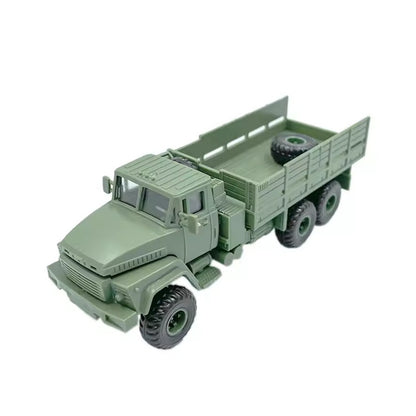 1/72 Scale KrAZ-260 Soviet Military Truck Pre-built Plastic Collectible Model