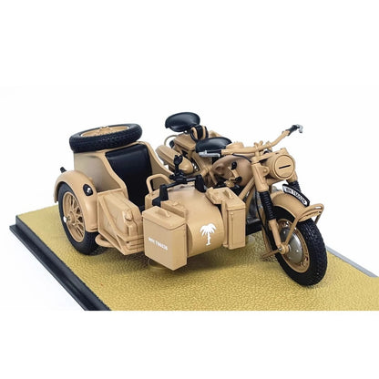 1/24 Scale BMW R75 Motorcycle Panzerfaust 30 WWII Military Vehicle Diecast Model