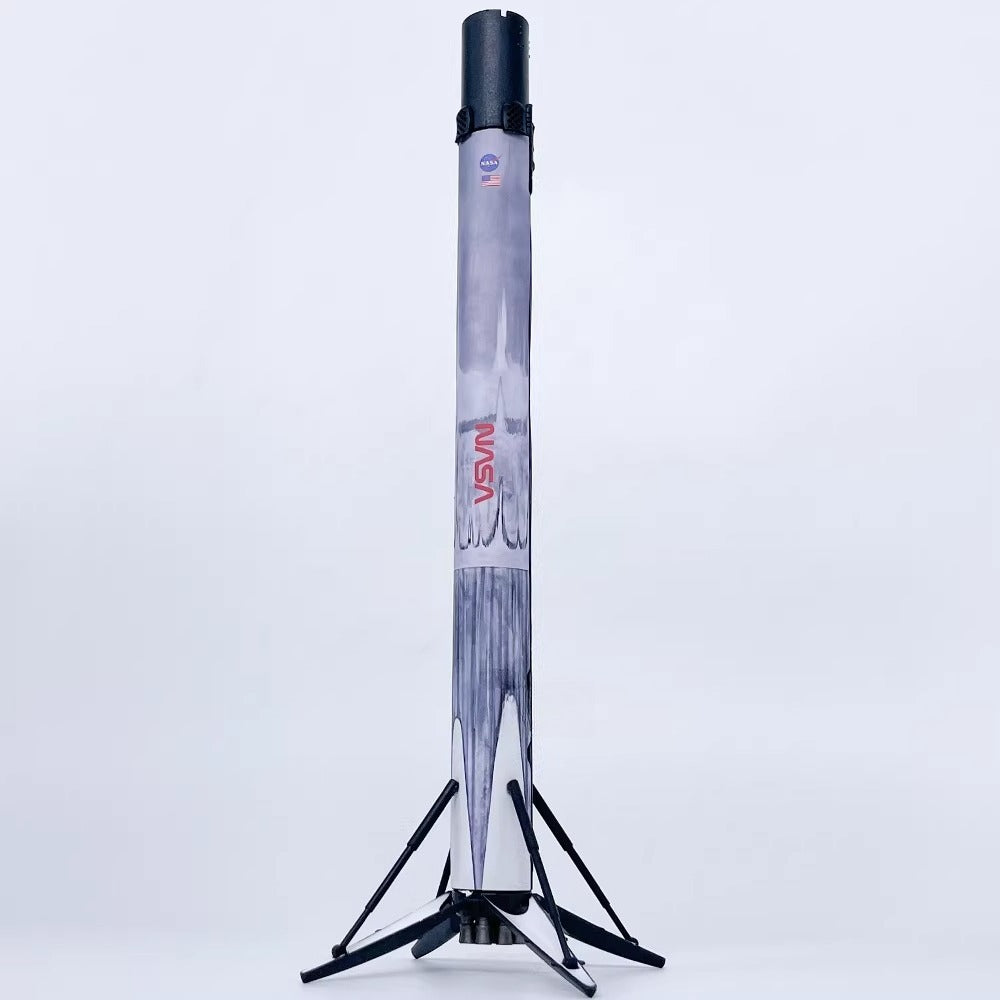 1/200 Scale SpaceX Falcon 9 Medium-Lift Launch Vehicle Two-Stage Rocket Diecast Model