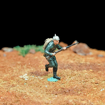 1/72 Scale Soldiers Painted Figures for Model Battlefield Dioramas