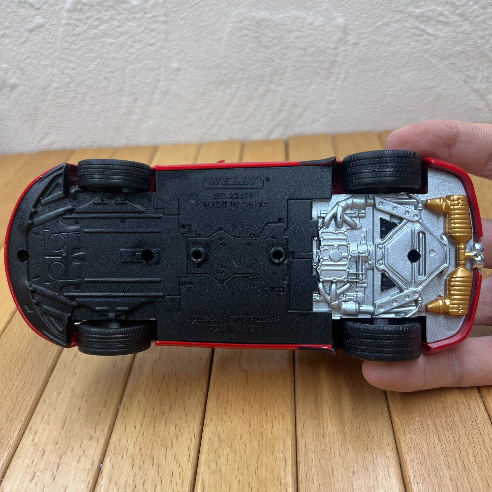 1/24 Scale Porsche Boxster 987 Sports Car Diecast Model