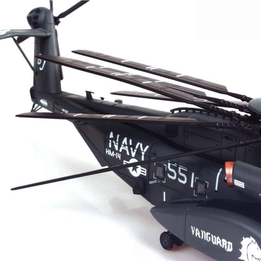 1/72 Scale Sikorsky MH-53E Sea Dragon Heavy Lift Helicopter US Navy HM-14 Vanguard #551 Diecast Model