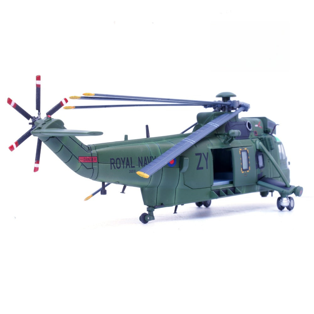 1/72 Scale Westland Sea King HC.4 Royal Navy ZA310 Helicopter Diecast Model Aircraft