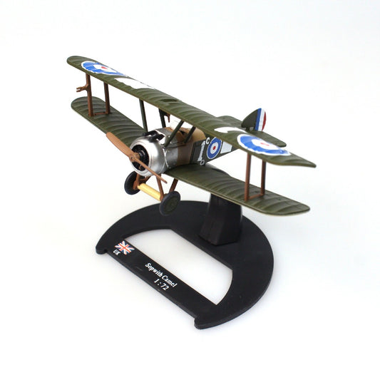 1/72 Scale Sopwith Camel WWI British Biplane Fighter Diecast Model Aircraft