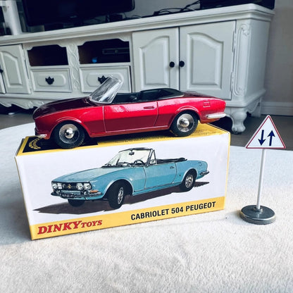 1/43 Scale Peugeot 504 Cabriolet Convertible Car Diecast Model