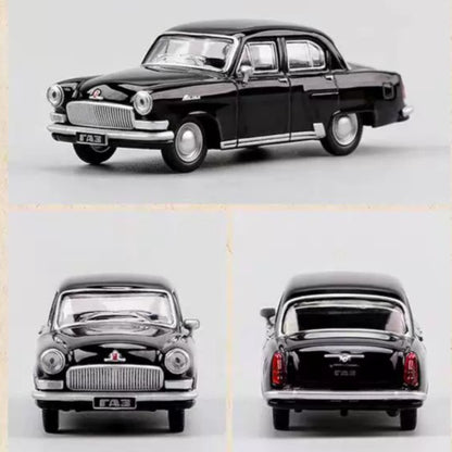 1/64 Scale GAZ-21 M21 Volga Soviet Executive Car Diecast Model