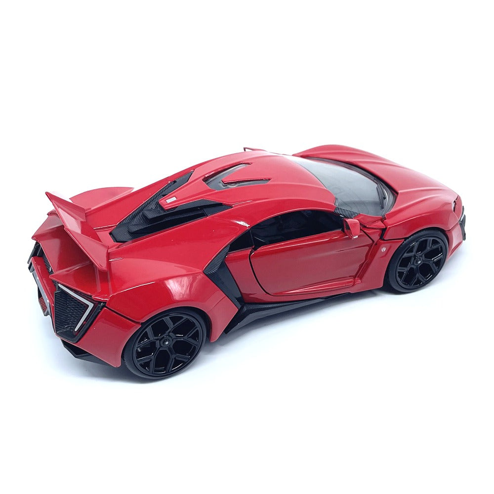1/24 Scale W Motors Lykan HyperSport Sports Car Diecast Model