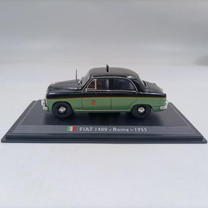 1/43 Scale 1955 Fiat 1400 Roma Taxi Diecast Model Car