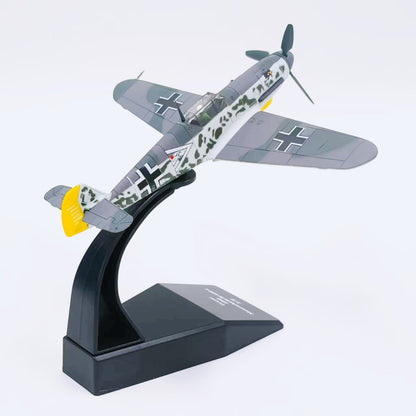 1/72 Scale 1942 Messerschmitt Bf 109 F-4 German WWII Monoplane Fighter Diecast Model Aircraft