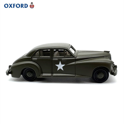 1/87 Scale 1942 Packard Clipper Touring Sedan US Army Staff Car Diecast Model