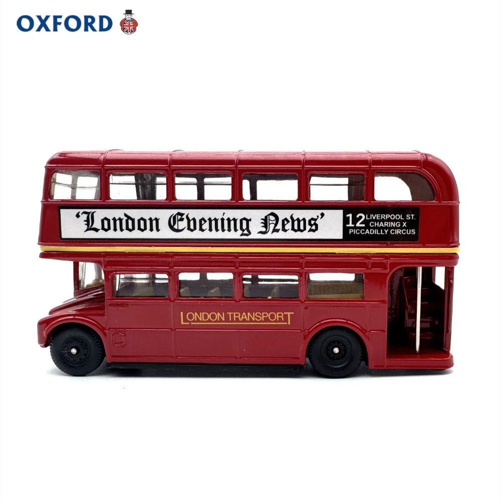 1/76 Scale London Double Decker Bus Red Diecast Model