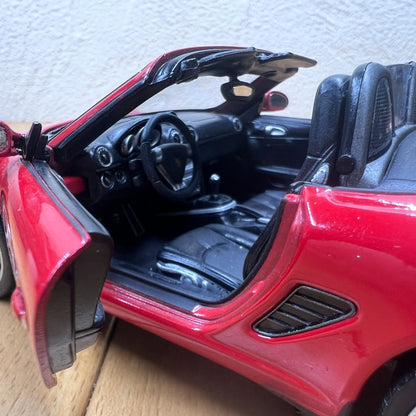 1/24 Scale Porsche Boxster 987 Sports Car Diecast Model