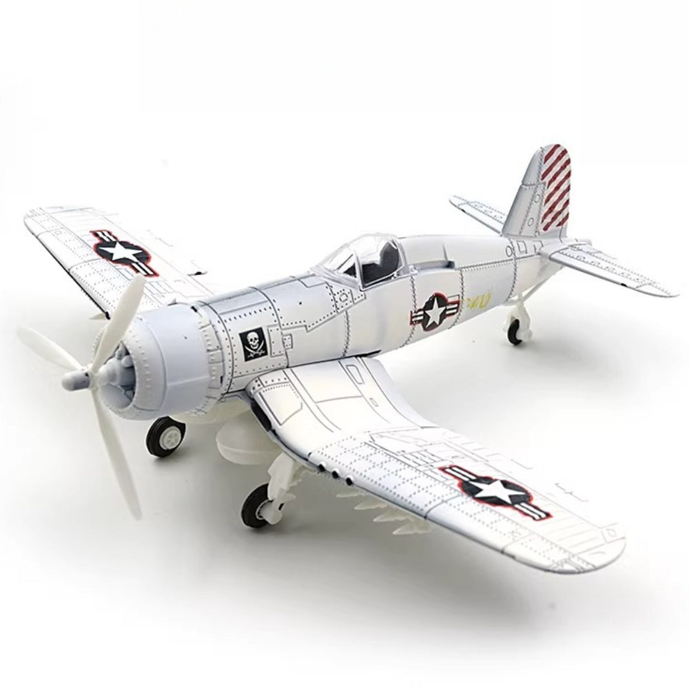 1/48 Scale Vought F4U Corsair American Carrier-Based Fighter-Bomber Pre-built Plastic Collectible Model Aircraft