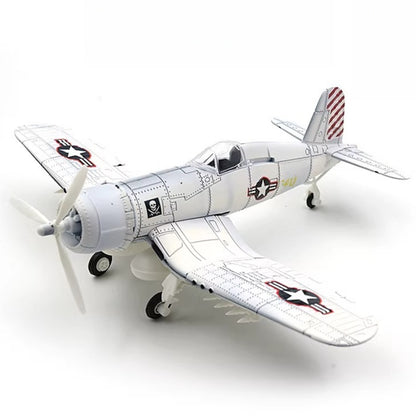1/48 Scale Vought F4U Corsair American Carrier-Based Fighter-Bomber Pre-built Plastic Collectible Model Aircraft