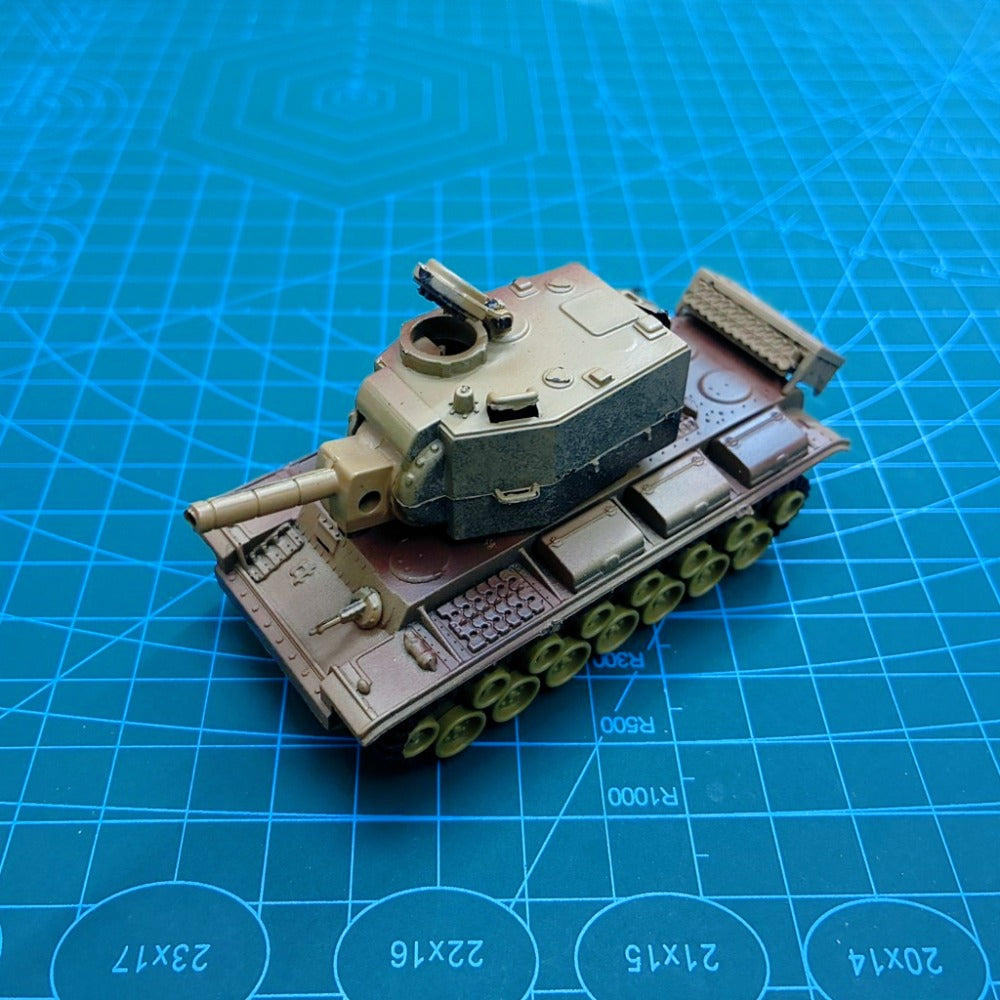 1/72 Scale Kliment Voroshilov KV-2 Soviet Heavy Artillery Tank Pre-built Plastic Collectible Model