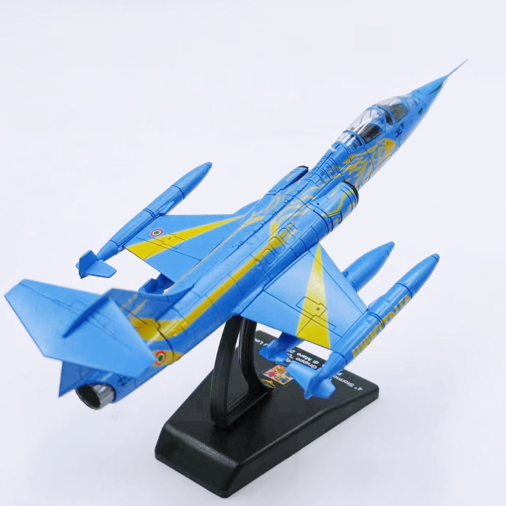 1/100 Scale Lockheed F-104 Starfighter Fighter Bomber Diecast Model Aircraft