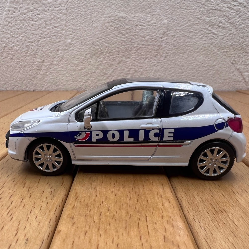 1/43 Scale Peugeot 207 Police Car Diecast Model