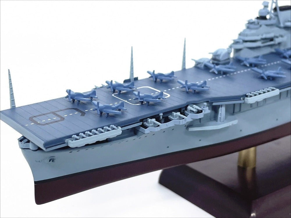 1/1000 Scale USS Essex CV-9 Aircraft Carrier WWII US Navy Diecast Model Ship