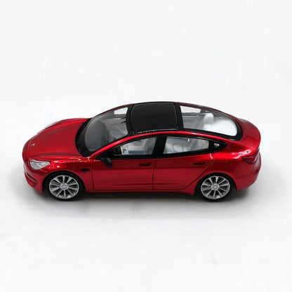 1/64 Scale Tesla Model 3 Electric Mid-Size sedan Diecast Model Car