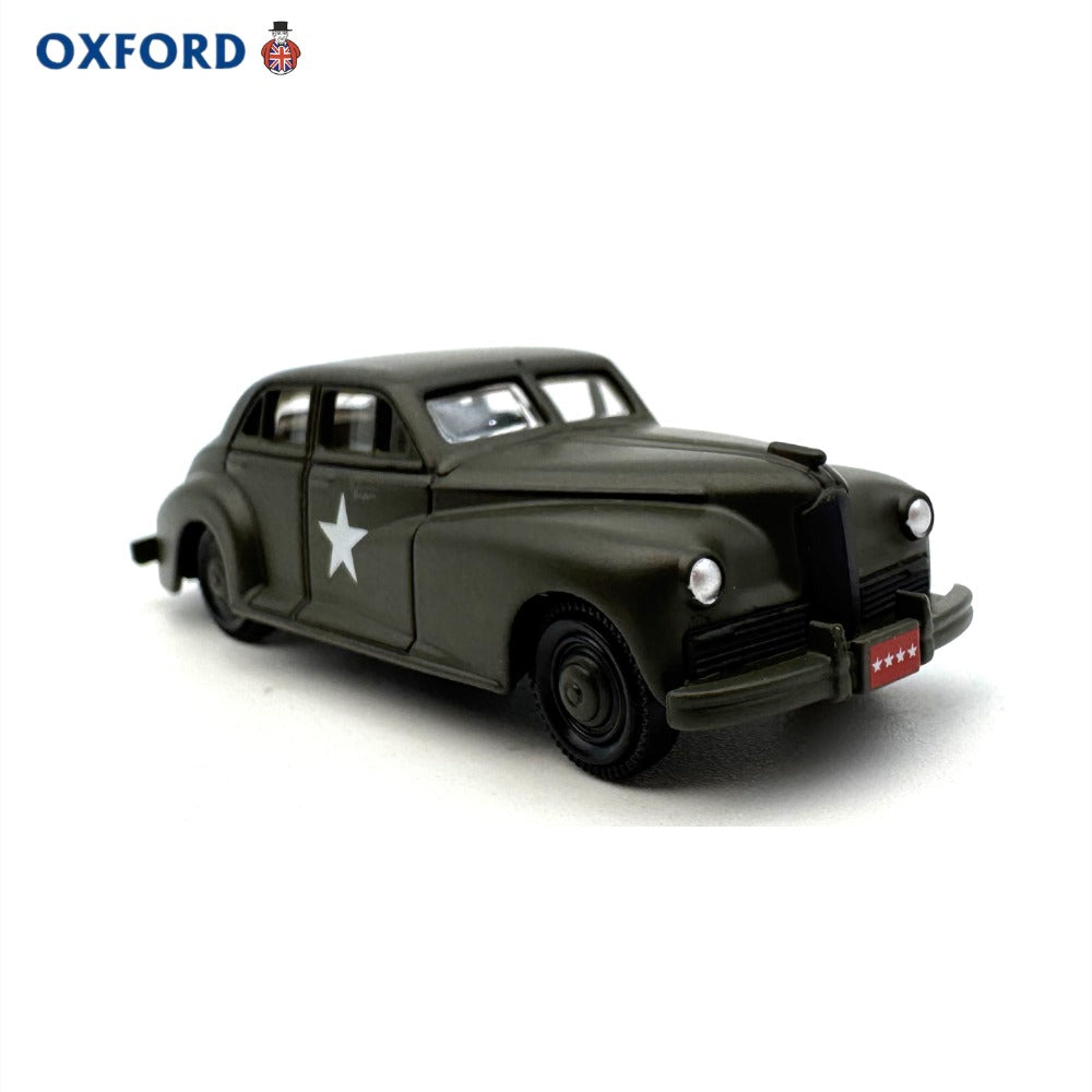 1/87 Scale 1942 Packard Clipper Touring Sedan US Army Staff Car Diecast Model