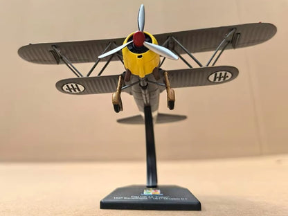 1/72 Scale Fiat CR.42 Falco WWII Italy Sesquiplane Fighter Diecast Model Aircraft
