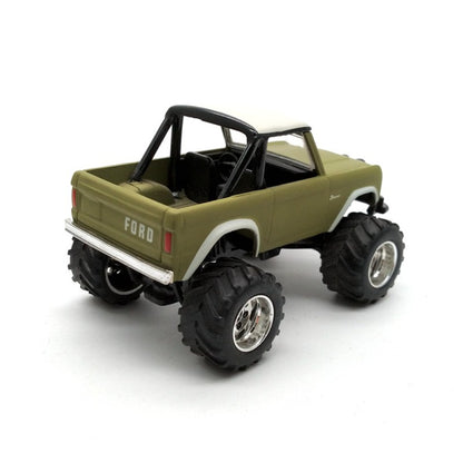 1/64 Scale 1973 Ford Bronco Monster Truck Diecast Model Car