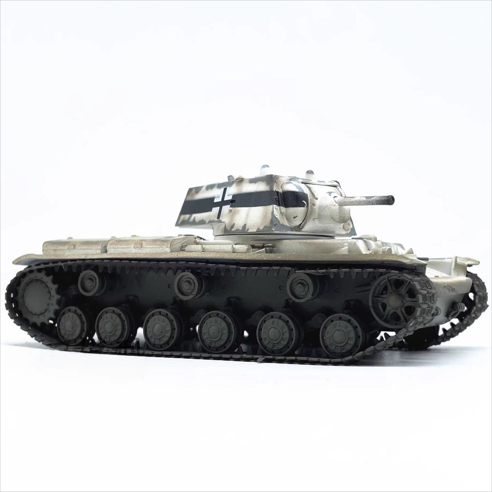 KV-1 WWII Soviet heavy tank pre-built 1/72 scale plastic collectible military model