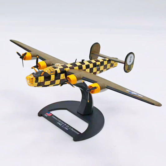 1/144 Scale 1944 Consolidated B-24D Liberator WWII American Heavy Bomber Diecast Aircraft Model