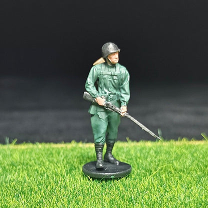 1/72 Scale WWII Soldiers Painted Miniature Figures for Model Dioramas