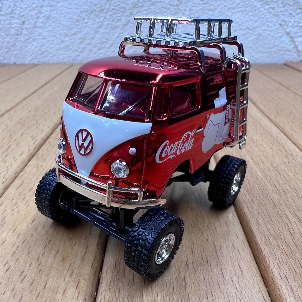 1/64 Scale Volkswagen T1 Off-Road Transporter Coca-Cola Diecast Model Car