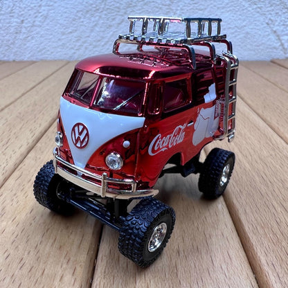 1/64 Scale Volkswagen T1 Off-Road Transporter Coca-Cola Diecast Model Car