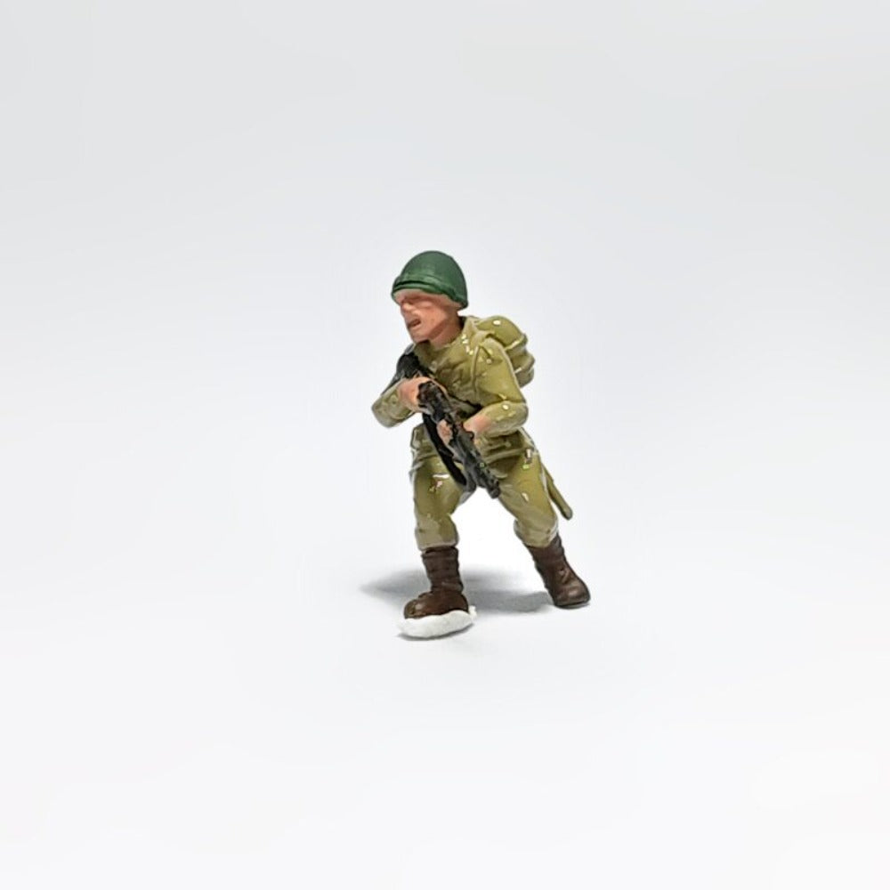 1/72 Scale WWII Polish Soldiers Painted Figures for Model Dioramas