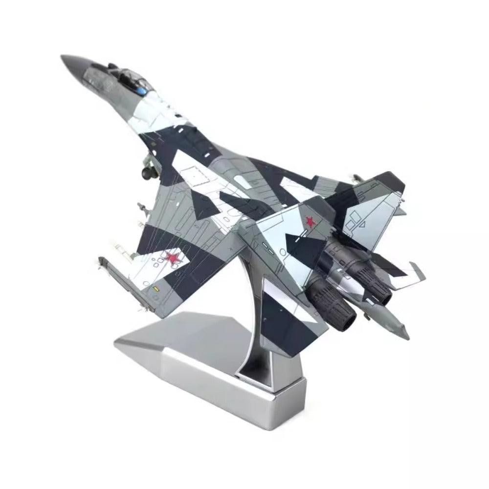 1/100 Scale Sukhoi Su-35 Super Flanker Fighter Diecast Model Aircraft