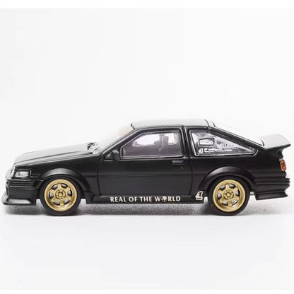 1/64 Scale Toyota AE86 Corolla Levin GT-APEX Diecast Model Car