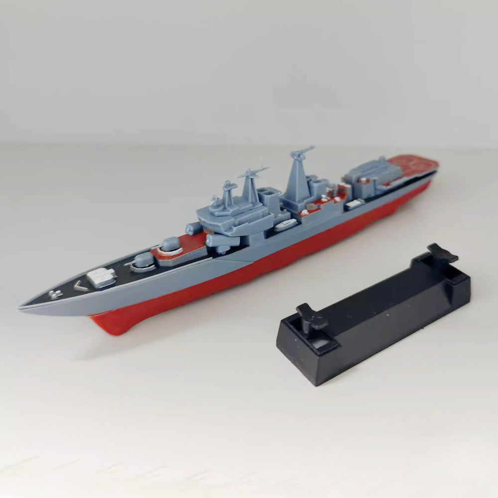 1/1000 Scale Soviet Udaloy-Class Guided-Missile Destroyer Pre-built Plastic Collectible Model Ship