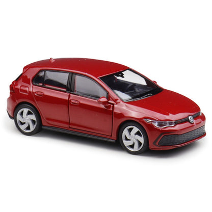 1/36 Scale Volkswagen Golf Mk8 Diecast Model Car Pull Back Toy