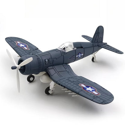 1/48 Scale Vought F4U Corsair American Carrier-Based Fighter-Bomber Pre-built Plastic Collectible Model Aircraft