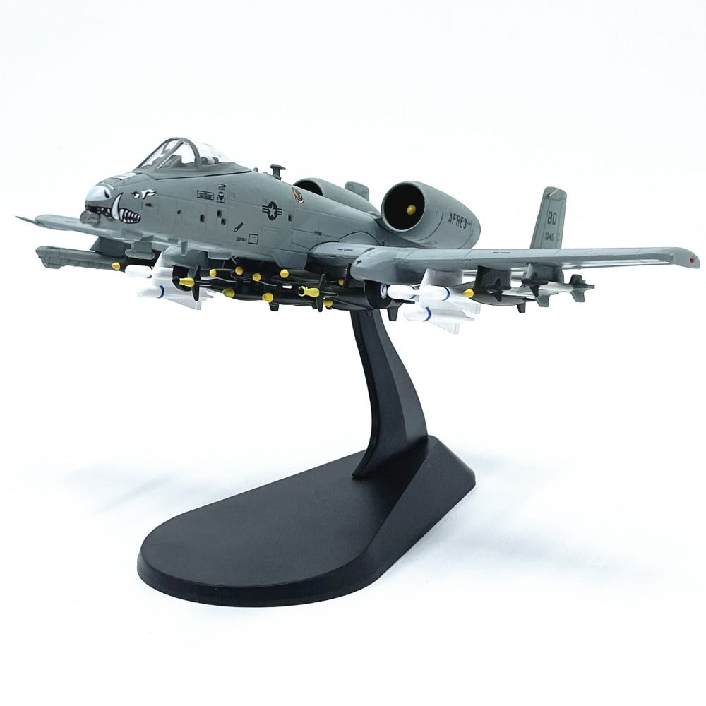 1/100 Scale A-10C Thunderbolt II Warthog USAF Close Air Support Attack Aircraft Diecast Model
