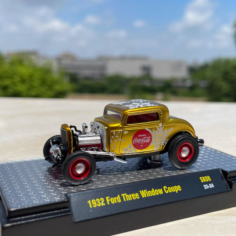 1/64 Scale 1932 Ford Three-Window Coupe Diecast Model Car