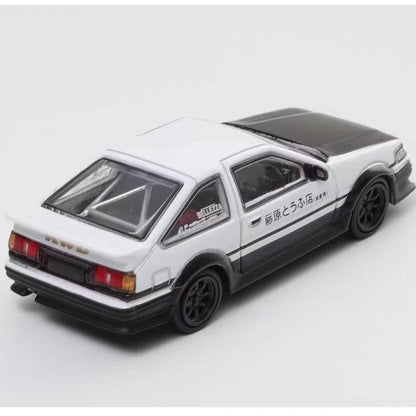 1/64 Scale Toyota AE86 Corolla Levin GT-APEX Diecast Model Car
