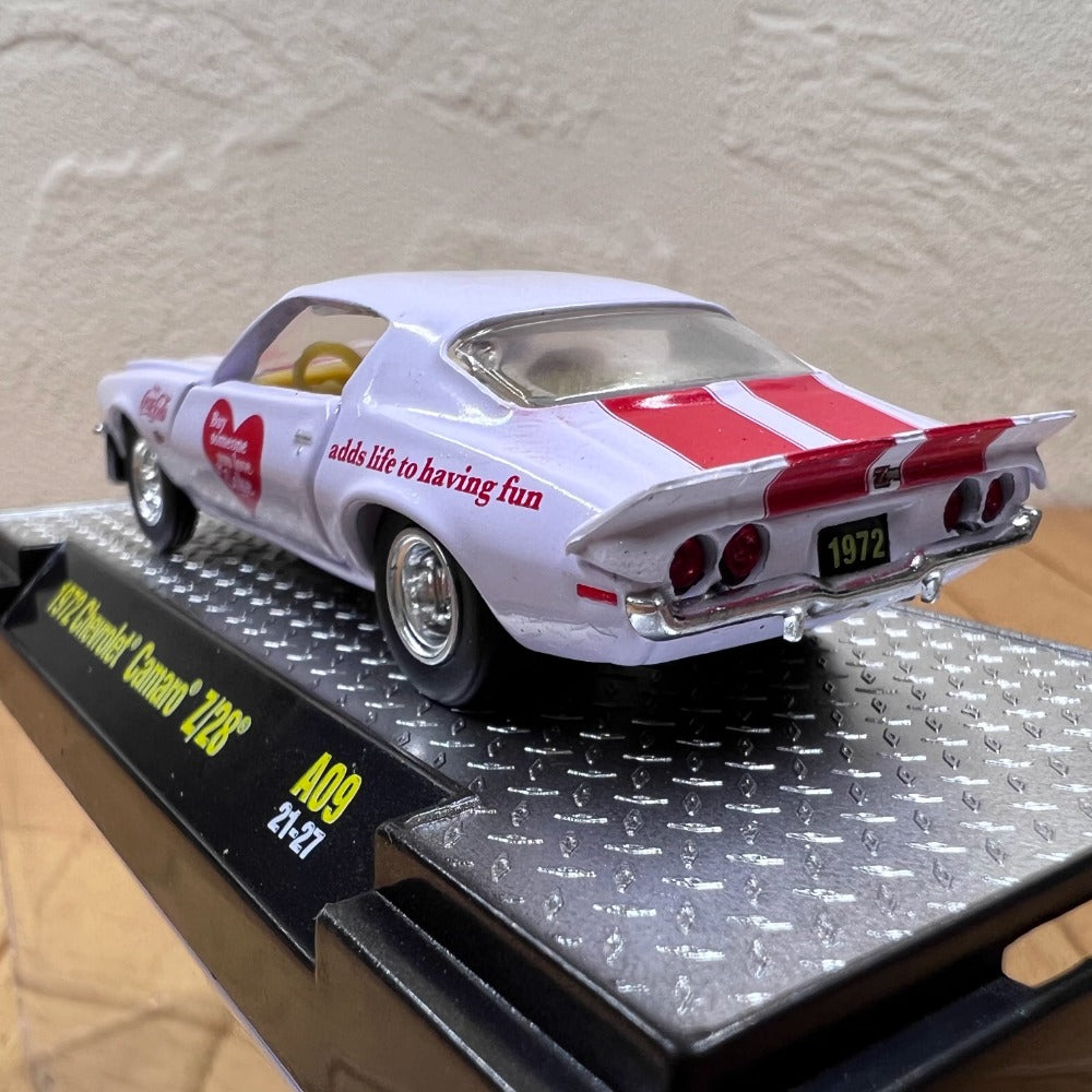 1/64 Scale 1972 Chevrolet Camaro Z/28 Coke Diecast Model Car