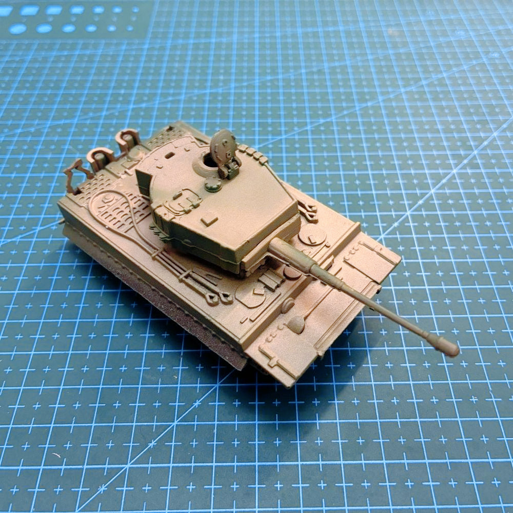 1/72 Scale Tiger I German WWII Heavy Tank Pre-built Plastic Collectible Model