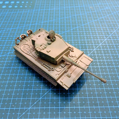 1/72 Scale Tiger I German WWII Heavy Tank Pre-built Plastic Collectible Model