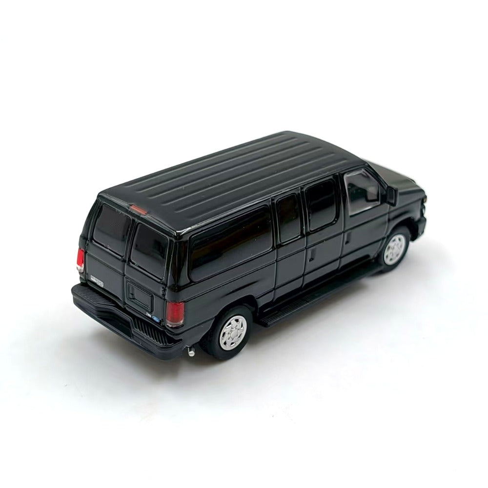 1/64 Scale Ford E-Series Econoline E-350 Van NYPD Diecast Model Car