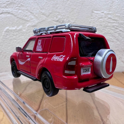 1/64 Scale 2004 Mitsubishi Pajero SUV Coke Diecast Model Car