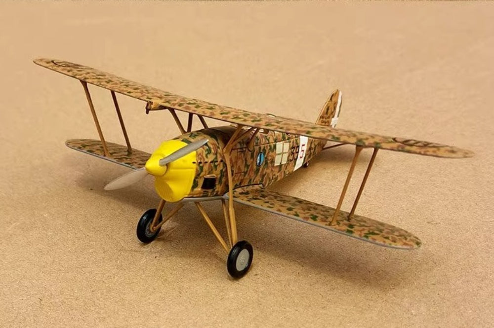 1/72 Scale IMAM Ro.37 Italian Reconnaissance Biplane Diecast Model Aircraft