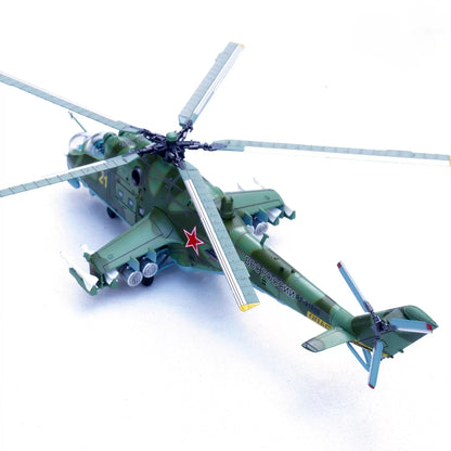 1/72 Scale Mil Mi-24P Helicopter Russian Air Force Khmeimim Air Base Diecast Model