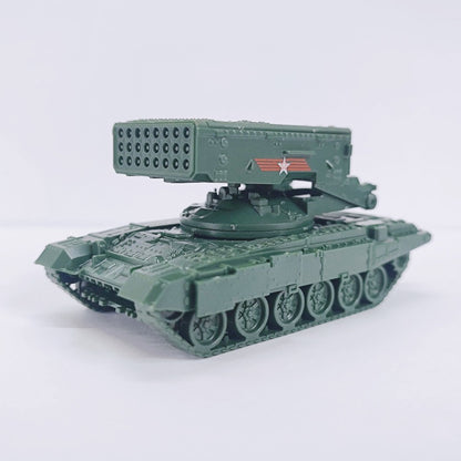 1/72 Scale TOS-1 Buratino Heavy Flamethrower System Russian Multiple Rocket Launcher Pre-built Plastic Collectible Model